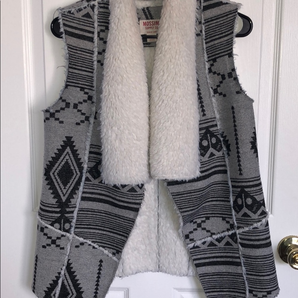 Flurry cardigan with a print